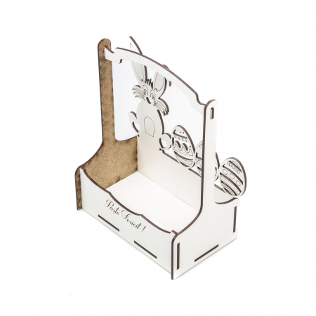 Cutiuta mare decorativa pentru Paste cu Iepuras si Oua [2]