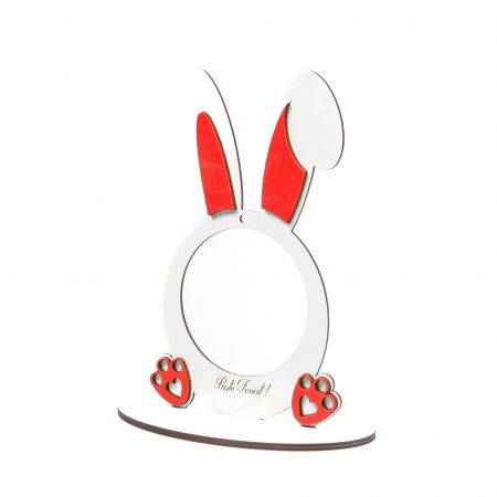 Decoratiune in forma de Iepuras pentru glob cu flori sau licheni [5]