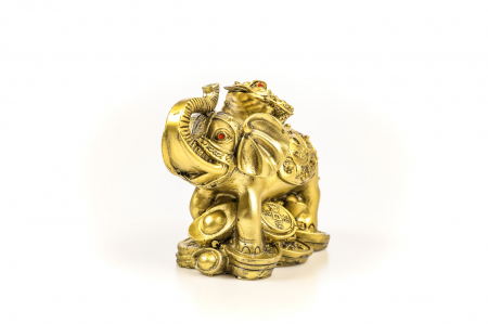 Elefantul cu broasca,foarte mare, pentru bunastare, noroc si fertilitate [2]