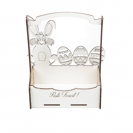 Cutiuta mare decorativa pentru Paste cu Iepuras si Oua [4]