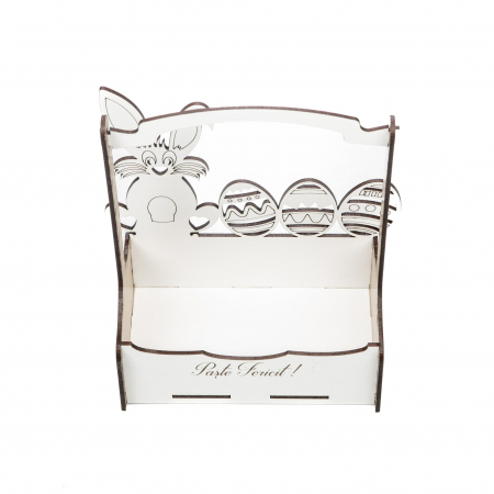 Cutiuta mare decorativa pentru Paste cu Iepuras si Oua [1]