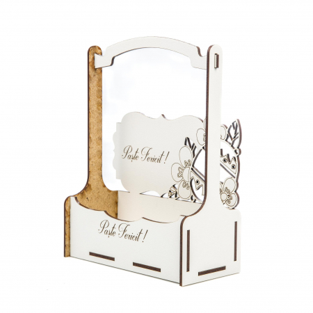 Cutiuta mare decorativa pentru Paste cu Ou si flori [1]