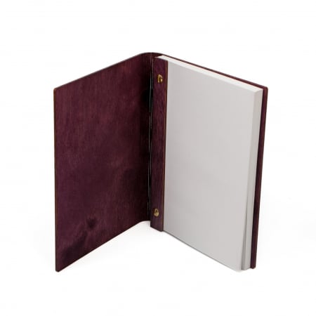 Agenda A5 GRAVATA cu model special si/sau logo client-inchidere cu capse metalice [4]