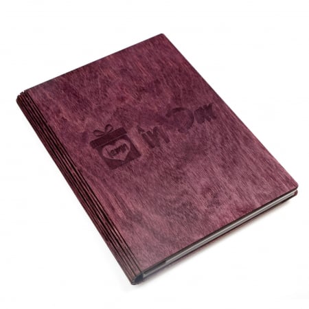Agenda A5 GRAVATA cu model special si/sau logo client-inchidere cu capse metalice [7]