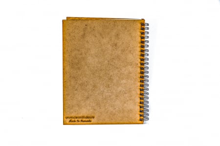 Agenda A5 personalizata din lemn - Cea mai buna educatoare! [2]