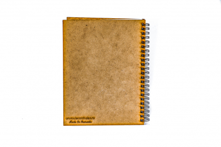 Agenda A5 personalizata din lemn - Cel mai bun cumnat! [2]