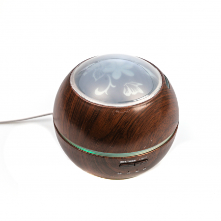 Difuzor aromaterapie lemn inchis cu 3 modele [4]