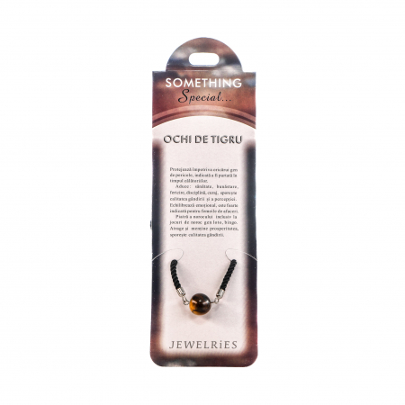 Feng Shui - Bratara cu piatra semipretioasa Ochi de Tigru