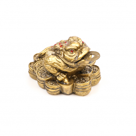 Feng Shui - Broasca mica pe bani pentru bunastare generala si noroc in viata profesionala