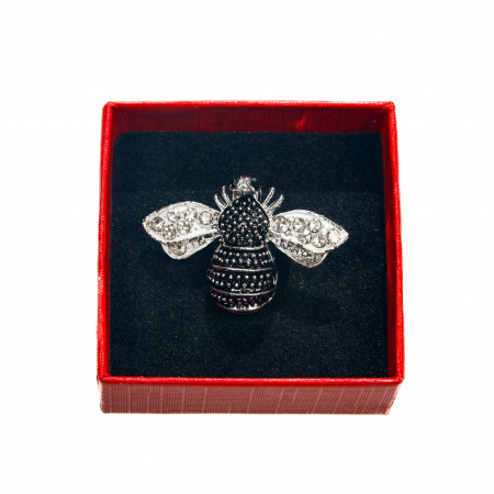 Brosa mica eleganta cu albinuta neagra [1]