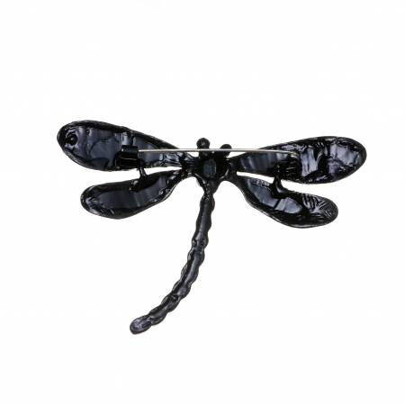 Brosa medie eleganta cu libelula albastra cu verde [1]