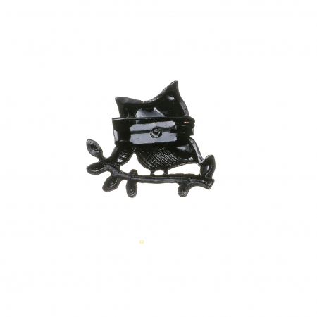 Brosa mica eleganta cu bufnita roz cu mov [1]