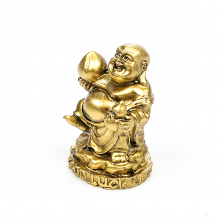 Buda, cu piciorul drept ridicat si perla in mana, pentru fericire si bunastare [1]