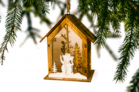 Casuta din lemn care lumineaza [0]