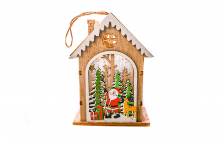 Casuta din lemn care lumineaza [3]