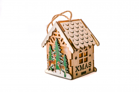 Casuta din lemn care lumineaza [2]