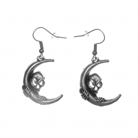 CERCEI ZAMAC - Cercei Zamac in Forna de Luna cu un Mostru