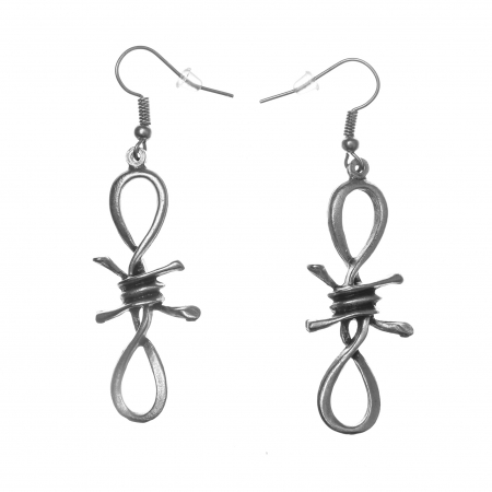 CERCEI ZAMAC - Cercei Zamac in Forma de Nod