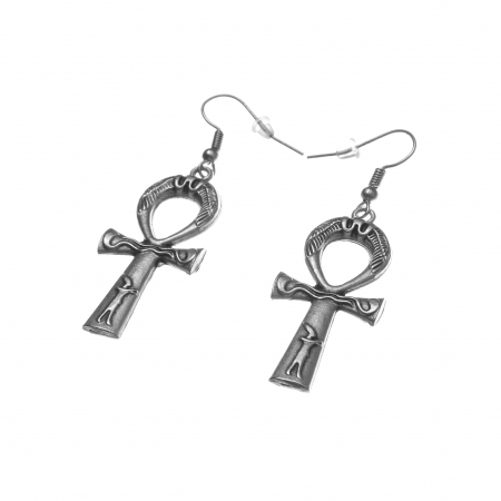 Cercei Zamac in Forma de Ankh [1]