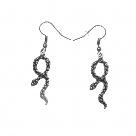 CERCEI ZAMAC - Cercei Zamac in Forma de Sarpe