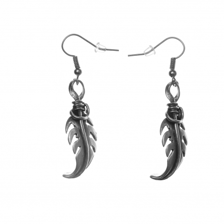 CERCEI ZAMAC - Cercei Zamac in Forma de Pana in still  Boho