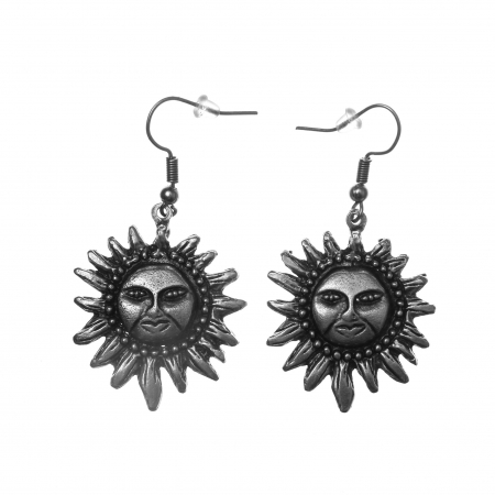 CERCEI ZAMAC - Cercei Zamac in Forma de Soare