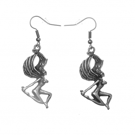 CERCEI ZAMAC - Cercei Zamac in Forma de Inger