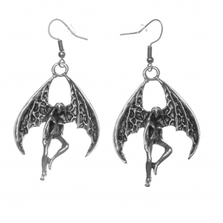 CERCEI ZAMAC - Cercei Zamac in Forma de Demon fara Chip