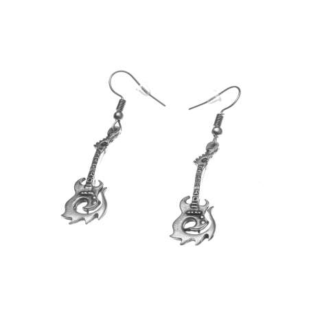 Cercei Zamac in Forma de Chitara Rock [1]