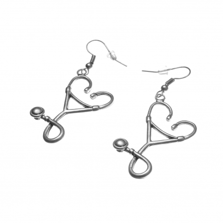Cercei Zamac în Forma unui Stetoscop [1]