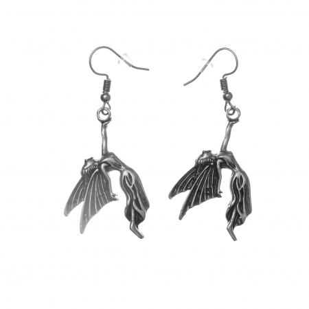CERCEI ZAMAC - Cercei Zamac in Forma de Zână cu Mână Întinsă
