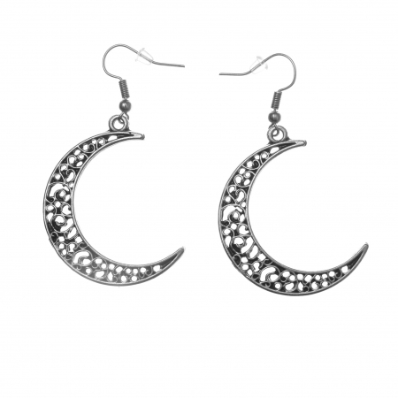 CERCEI ZAMAC - Cercei Zamac in Forma de Luna