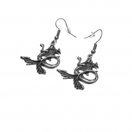 Cercei Zamac in Forma de Sirena [1]