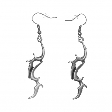 CERCEI ZAMAC - Cercei Zamac in Forma de Arpi de Dragon