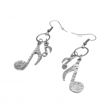 Cercei Zamac in Forma de Note Muzicale [1]