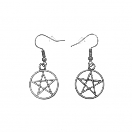 CERCEI ZAMAC - Cercei Zamac in Forma de Pentagrama