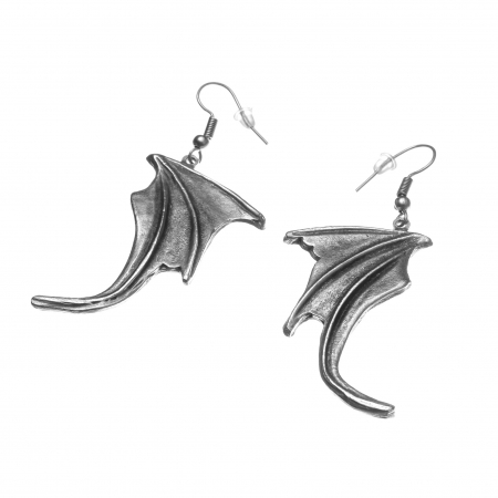 Cercei Zamac in Forma de Aripi de Dragon [1]