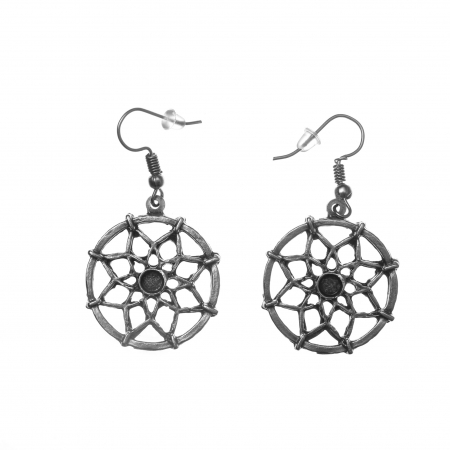 CERCEI ZAMAC - Cercei Zamac in Forma de Dreamcatcher