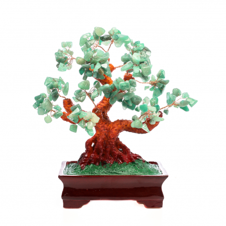 Copac Feng Shui foarte mare cu pietre semipretioase - Aventurin [2]