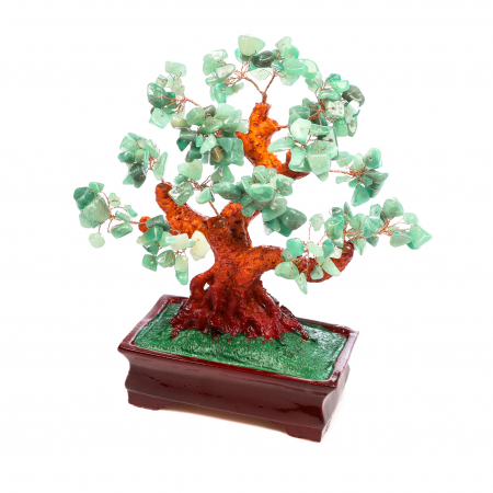 Copac Feng Shui foarte mare cu pietre semipretioase - Aventurin [5]
