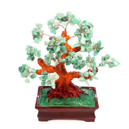 Copac Feng Shui foarte mare cu pietre semipretioase - Aventurin [3]