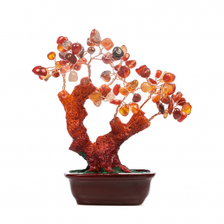 Cadouri de Paste - Copac Feng Shui mare cu pietre semipretioase - Carneol