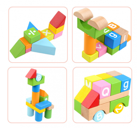Cuburi din lemn cu litere si cifre [3]