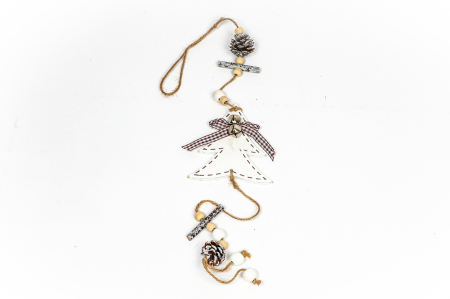 Decoratiune din lemn cu brad alb [0]