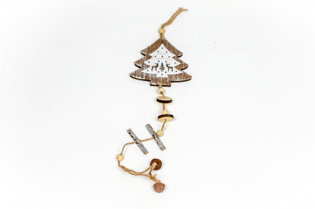 Decoratiune din lemn cu brad suprapus [0]