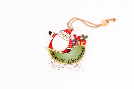 Decoratiune din lemn cu un mos [0]