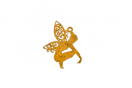 Decoratiune din lemn natur zana [0]