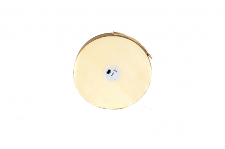 Decoratiune rotunda din lemn care lumineaza cu ren [2]