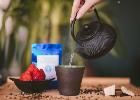 Ceai cu infuzie de fructe cu aroma de vanilie pentru o stare de bine [4]