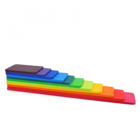 Dreptunghiuri in culorile curcubeului -Montessori [0]